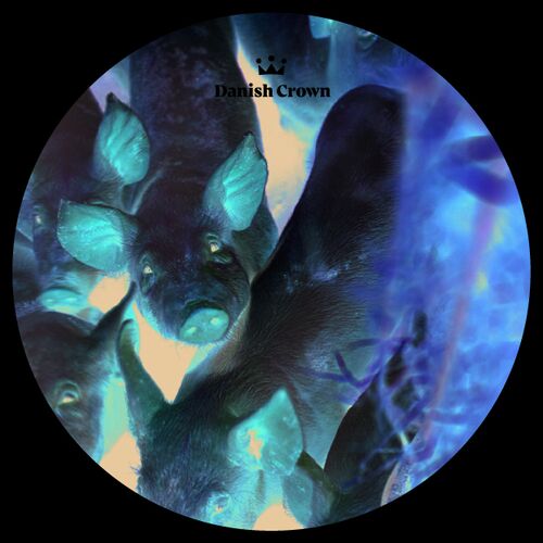 Pig Mouse Pad with Danish Crown logo