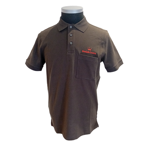 Custom Made Men's Luxury Stretch Polo with chest pocket