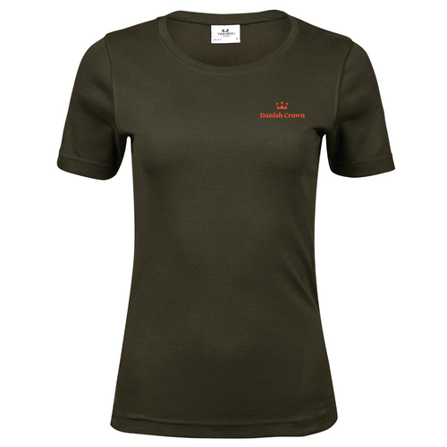 WOMEN'S SOF TEE with Danish Crown logo