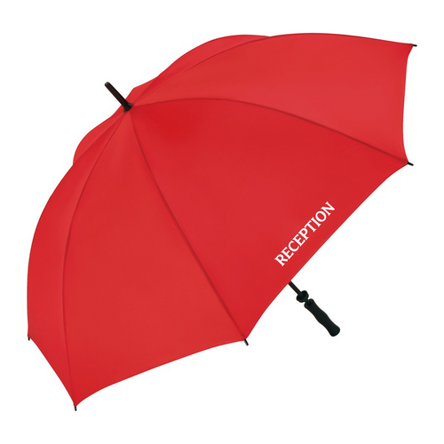 Umbrella with Reception logo