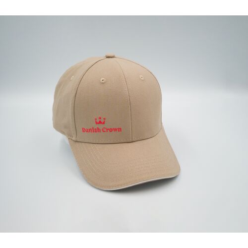 Cap - Sand with Danish Crown logo